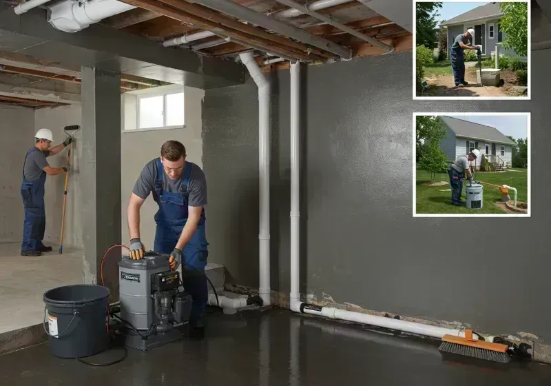 Basement Waterproofing and Flood Prevention process in Minooka, IL